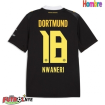 Camiseta Borussia Dortmund Ethan Nwaneri #18 Visitante Equipación 2026-27 manga corta
